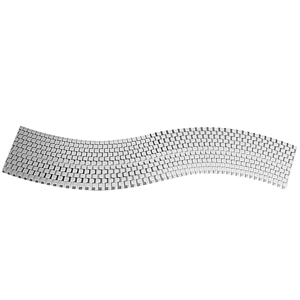 Prelivová mriežka Square 200 mm