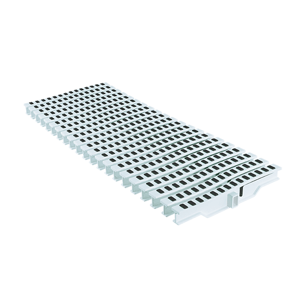 Prelivová mriežka rovná antracit 250mm