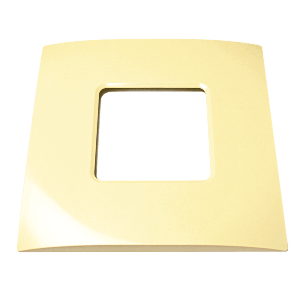 Štvorcový predný panel Design, pieskový