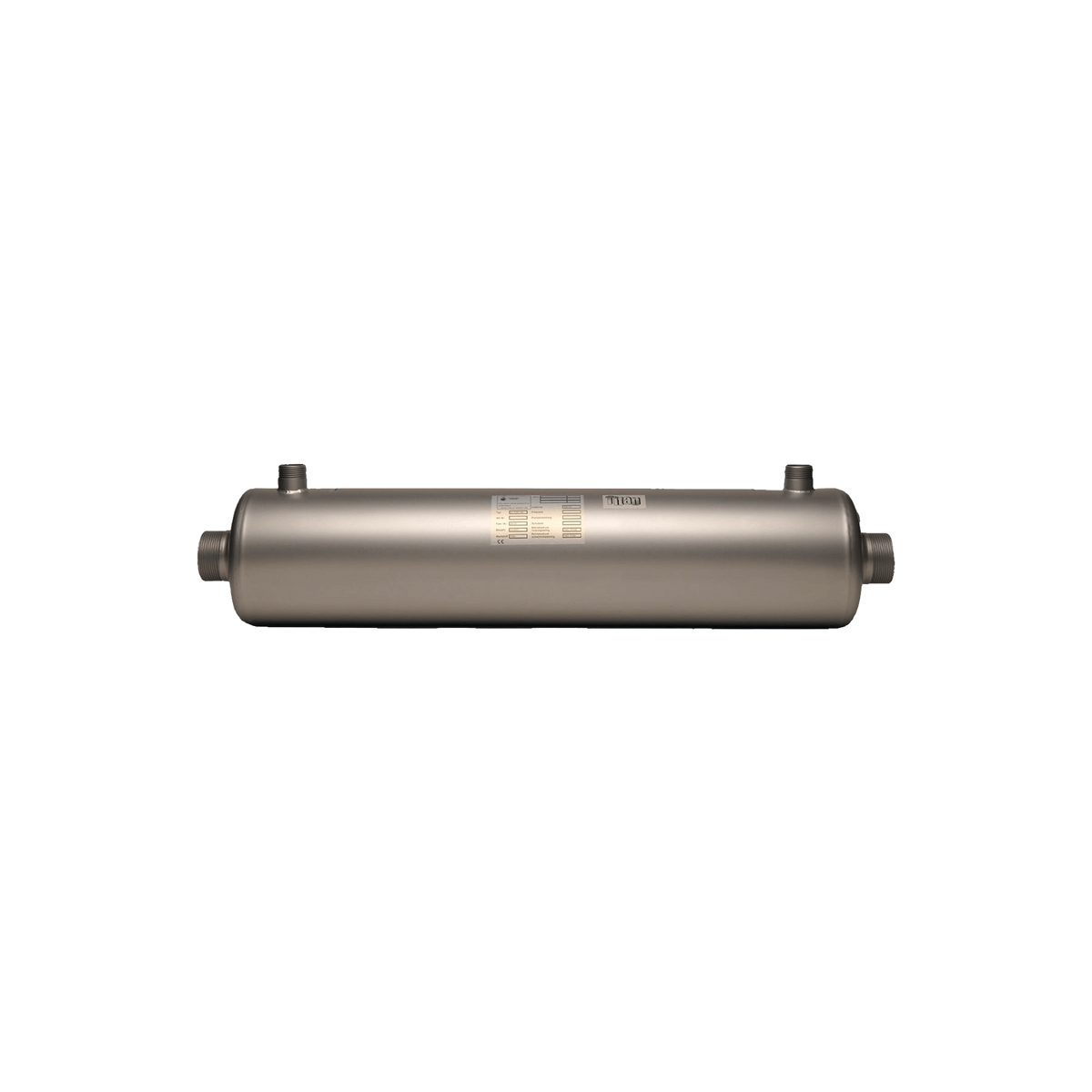 Titánový výmenník tepla D-TWT 115 - 154 kW