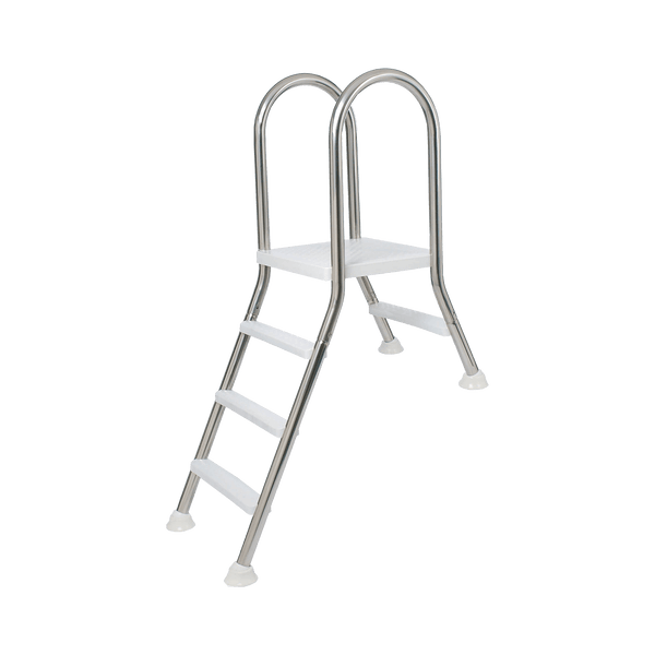Dvojitý nerezový bazénový rebrík 1+4 schodíky, max. 1,2 m