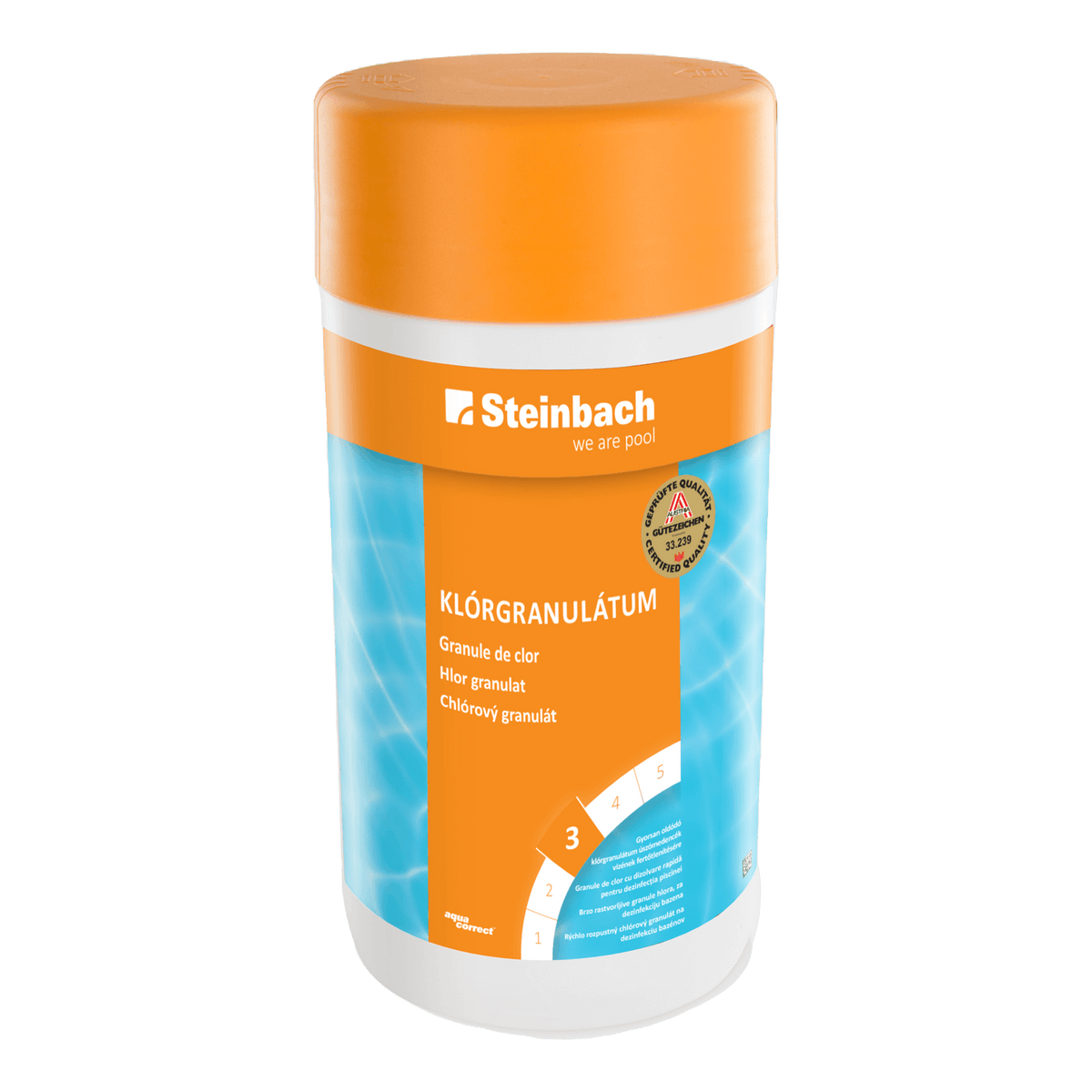 Aquacorrect Chlór granule 56% 1 kg