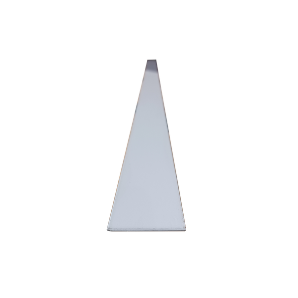 Plechový profil sivý 4cm - 2m