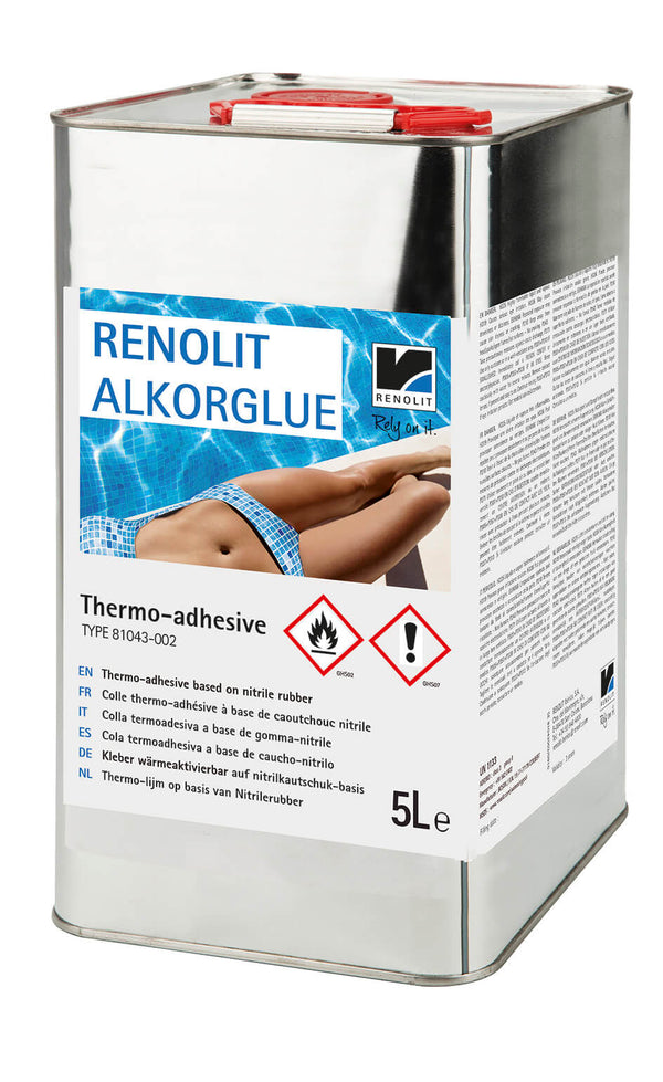 ALKORGLUE Rýchlo vytvrdzujúce kontaktné teplom aktivované lepidlo