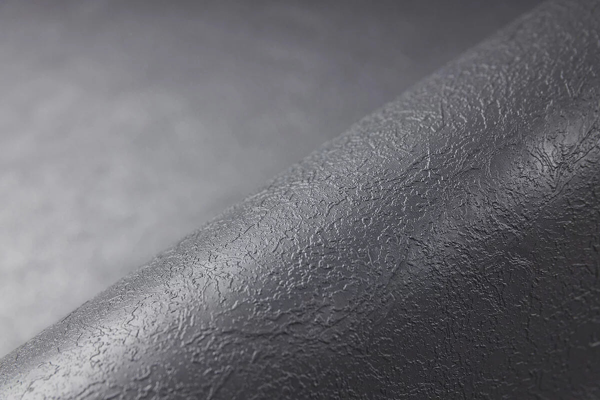 ✂ RELIEF, Dark Grey; 1,65m šírka, 1,8mm, metráž, cena - 34,00 eur/m2